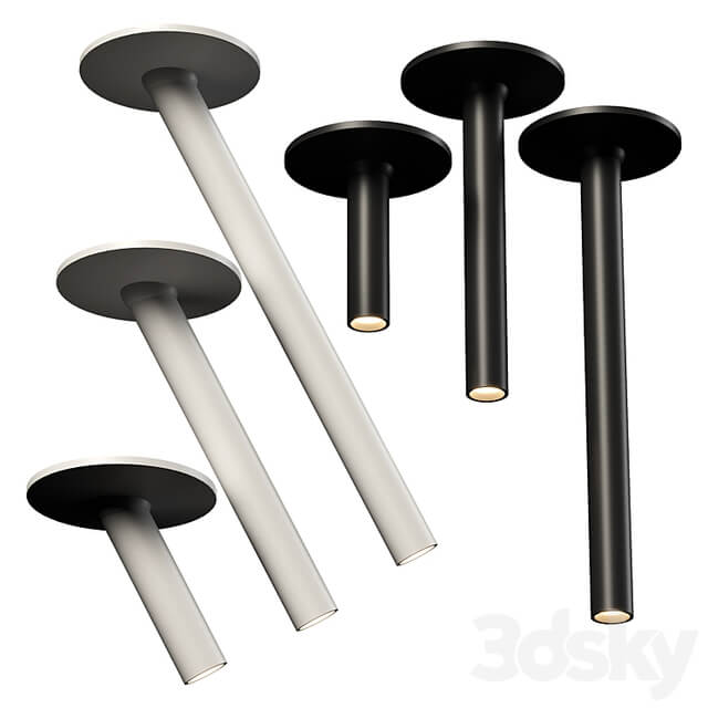 Modern LED tube spotlight