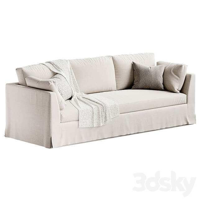 Lulu and Georgia "Coen Slipcover Sofa"