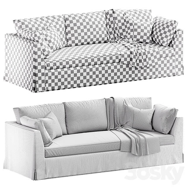 Lulu and Georgia "Coen Slipcover Sofa"