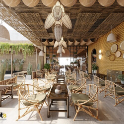 3D Model Interior Coffee 90 Scenes File 3dsmax By Kts Nguyen Viet 