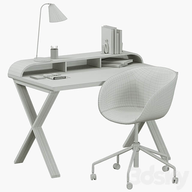 Working table Yvette chair