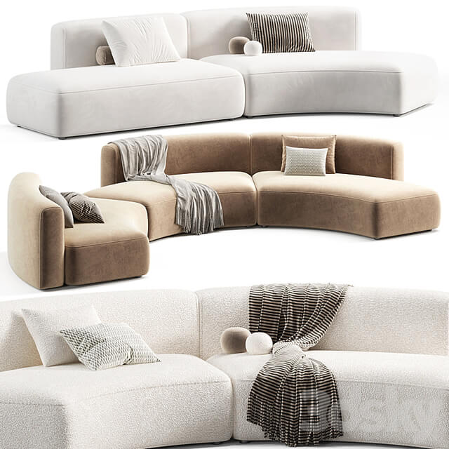 Cozy Curve Modular Sofa by MDF Italia