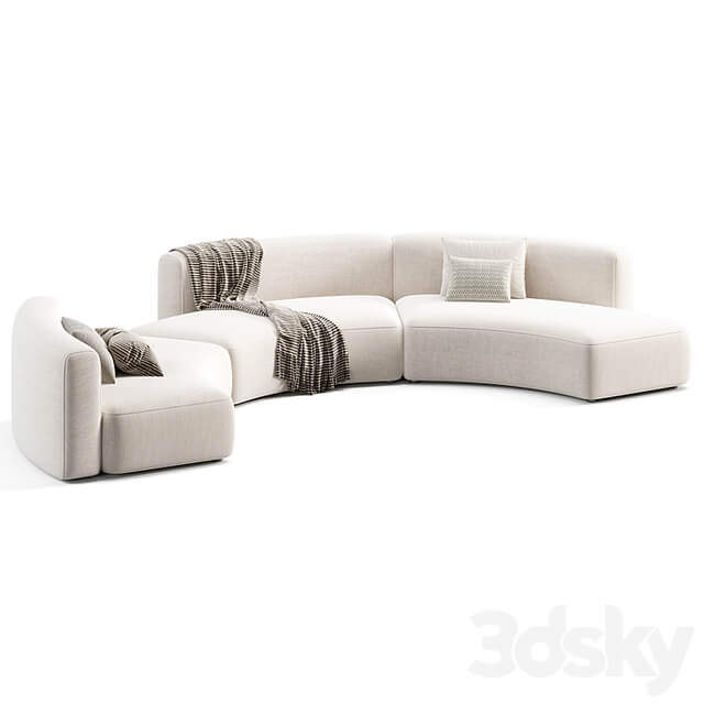Cozy Curve Modular Sofa by MDF Italia