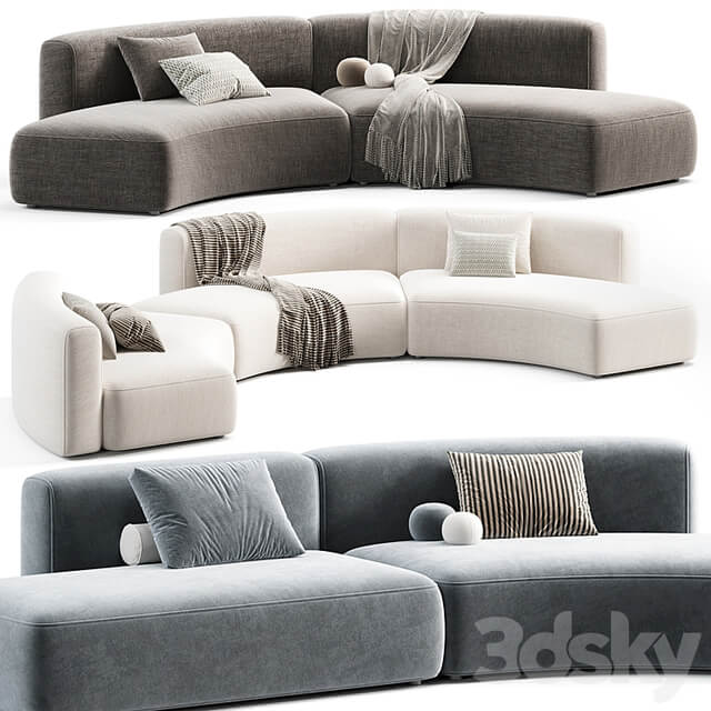 Cozy Curve Modular Sofa by MDF Italia