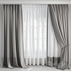 Silk and Cotton Curtain 07 