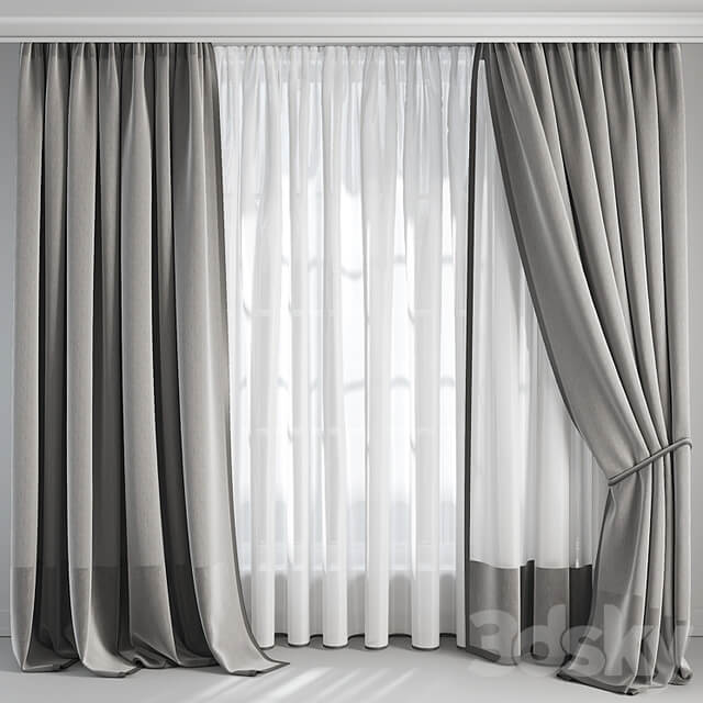 Silk and Cotton Curtain 07