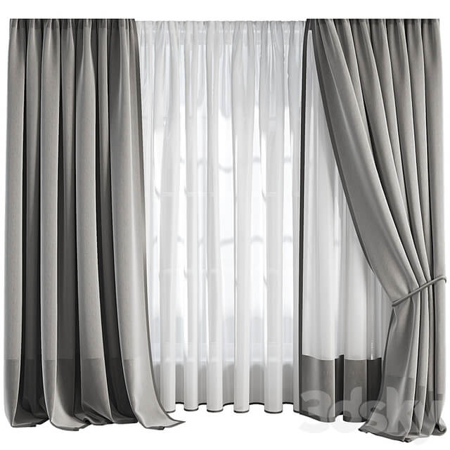 Silk and Cotton Curtain 07
