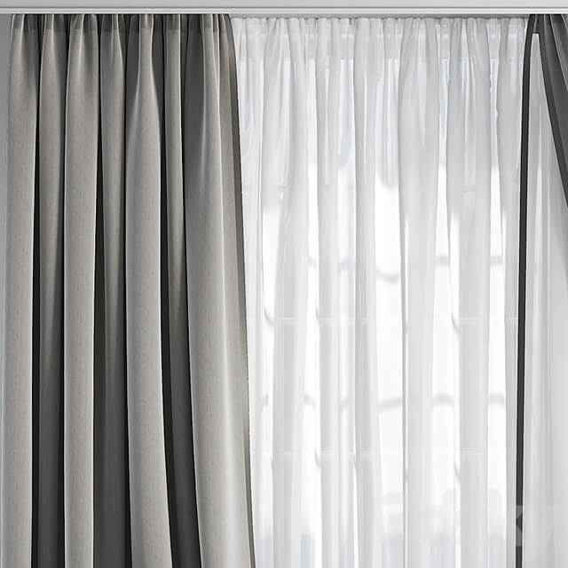 Silk and Cotton Curtain 07