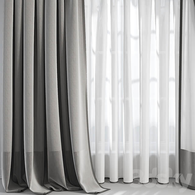 Silk and Cotton Curtain 07