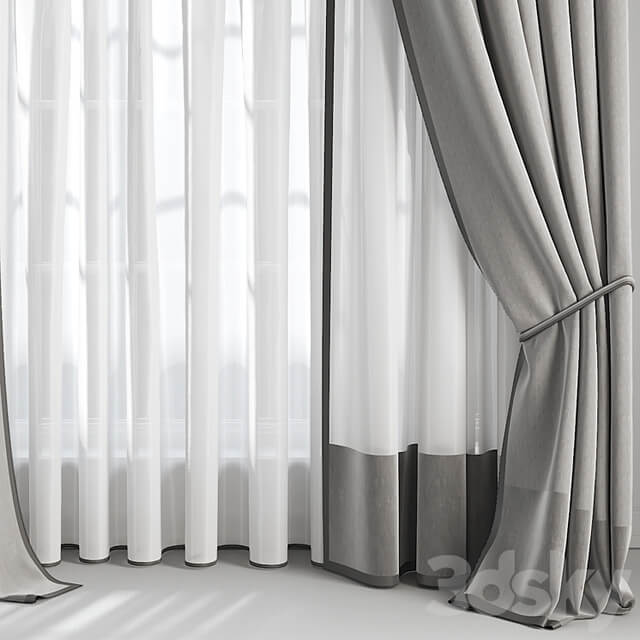 Silk and Cotton Curtain 07