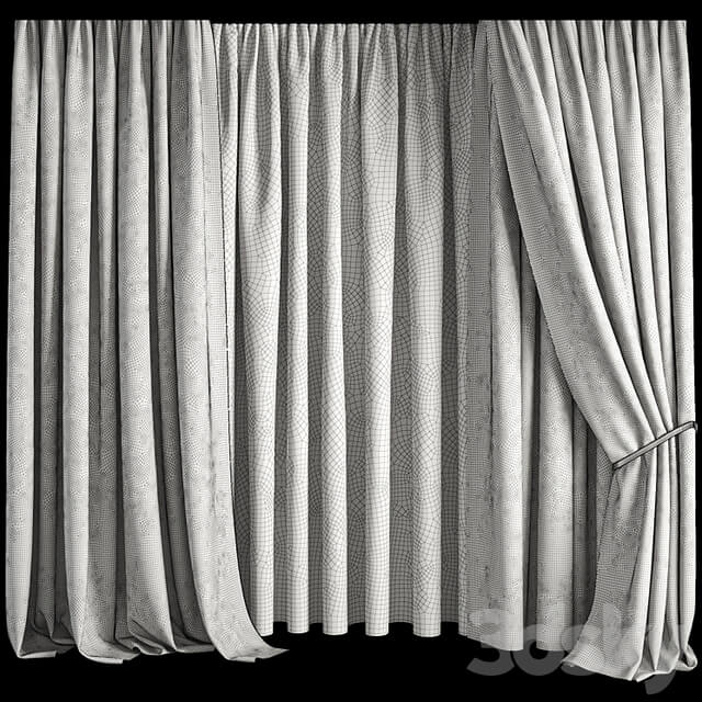 Silk and Cotton Curtain 07