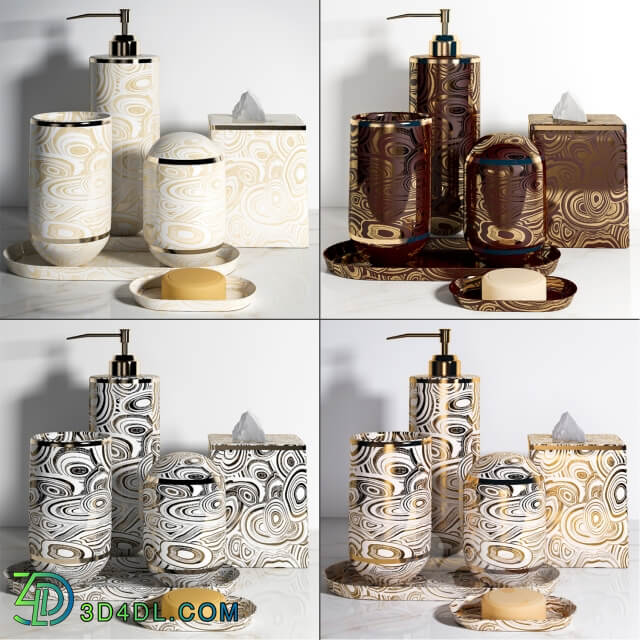 BATH ACCESSORIES SET 5