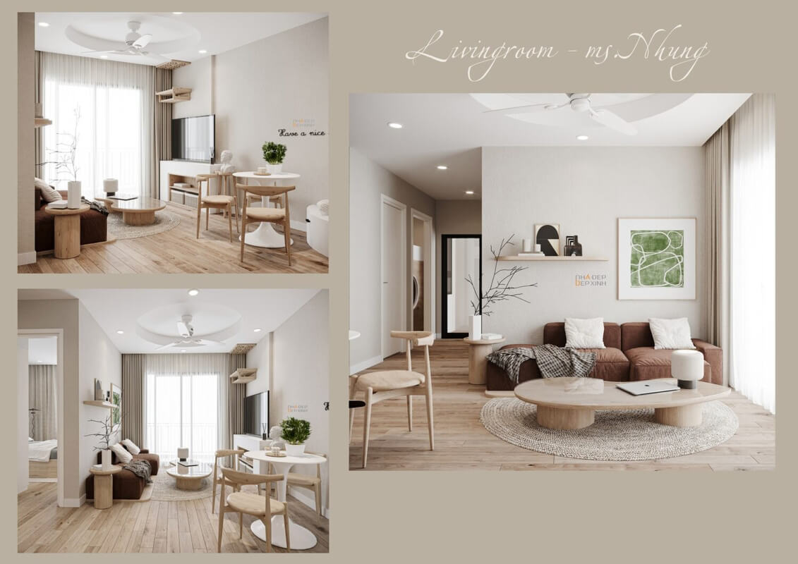  Apartment Interior Model By Hang Tran