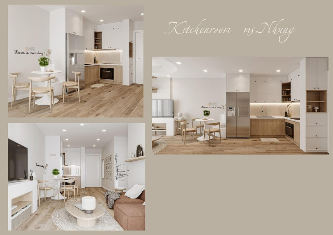  Apartment Interior Model By Hang Tran