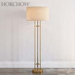 GLASS SPEAR FLOOR LAMP 