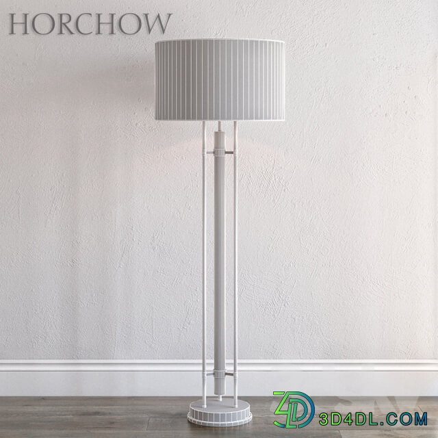 GLASS SPEAR FLOOR LAMP