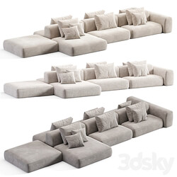 Stone Sofa Modular Sofa By Tamamm 