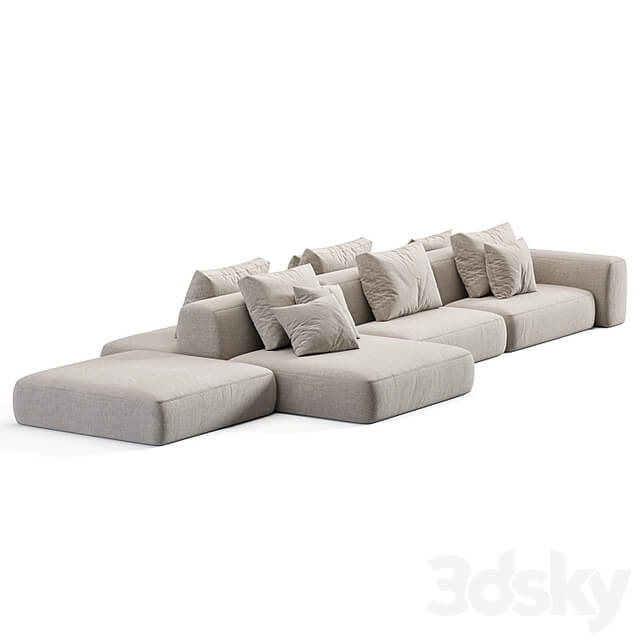 Stone Sofa Modular Sofa By Tamamm