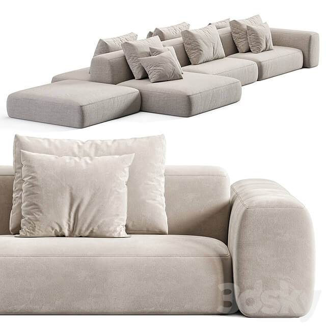 Stone Sofa Modular Sofa By Tamamm
