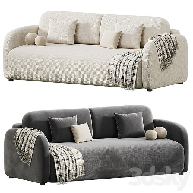 Sofa Clymar Velvet Beige