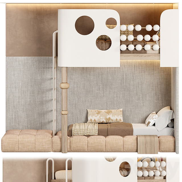 Children bunk bed Kids room