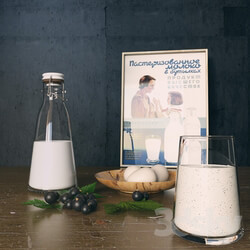 Milk and yogurt 