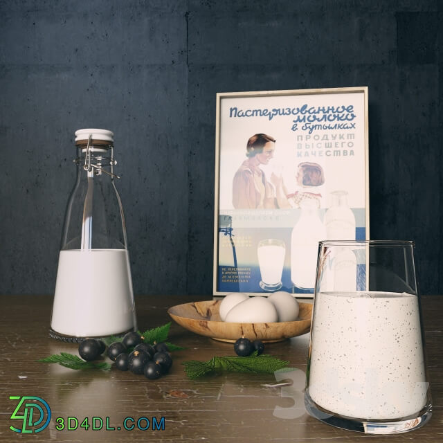Milk and yogurt