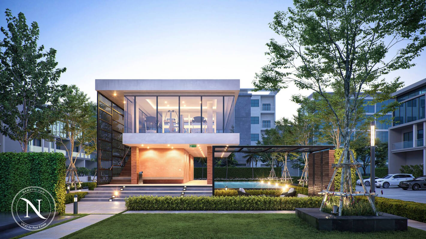3D Exteriors House Scene Model 3dsmax By Nguyen Duy Toan