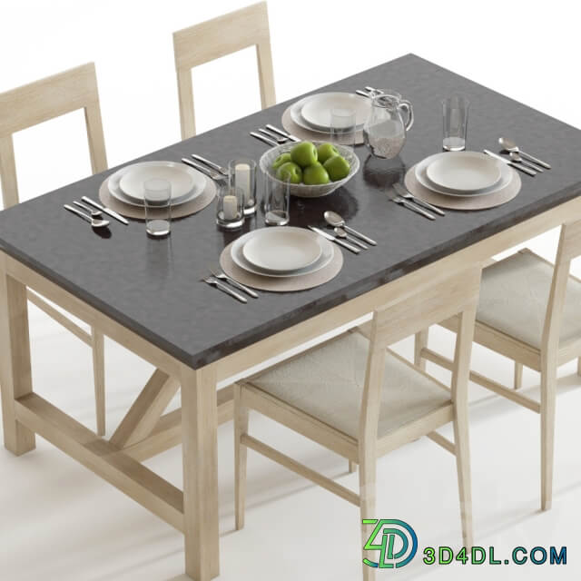 Table Chair scavolini social floating and happening