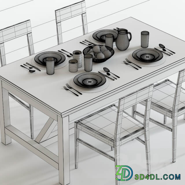 Table Chair scavolini social floating and happening