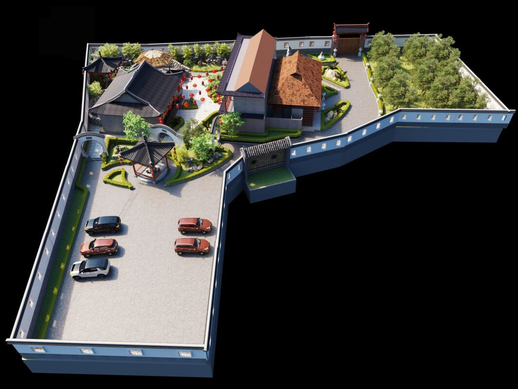  3D Resort Exterior By Nguyen Hong Quan