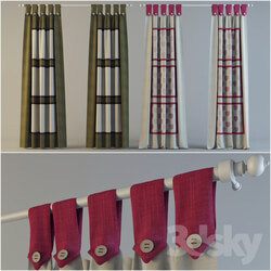 Curtains in the nursery 