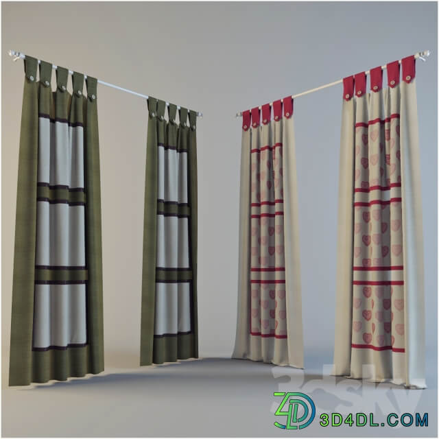 Curtains in the nursery