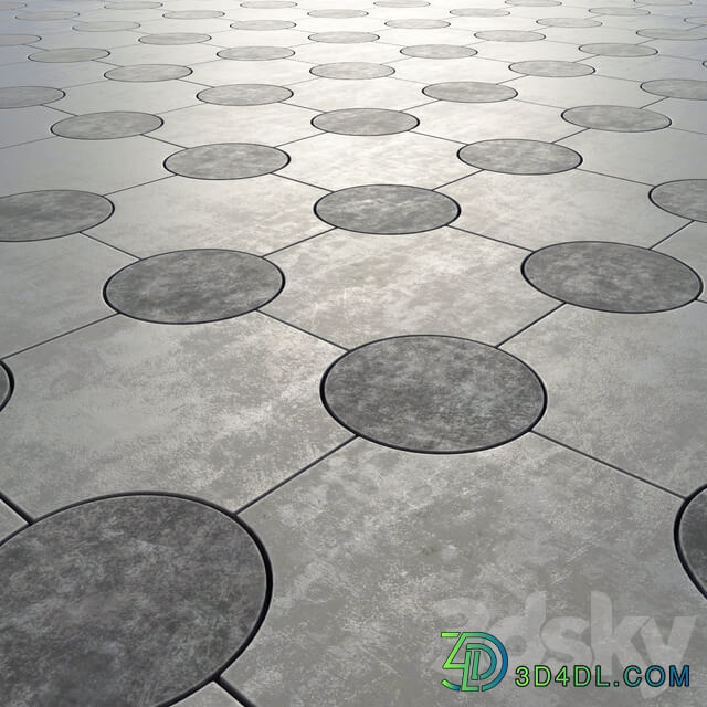 Paving stone 3D Models