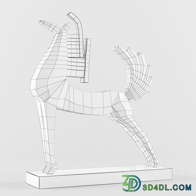 Other decorative objects Statuette. Horse.