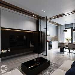 3D Interior Scenes File 3dsmax Model Livingroom 267 by DucNguyen 