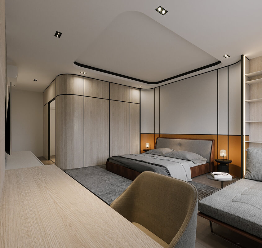3D Interior Scenes File 3dsmax Model Bedroom 594 By Quang Pham