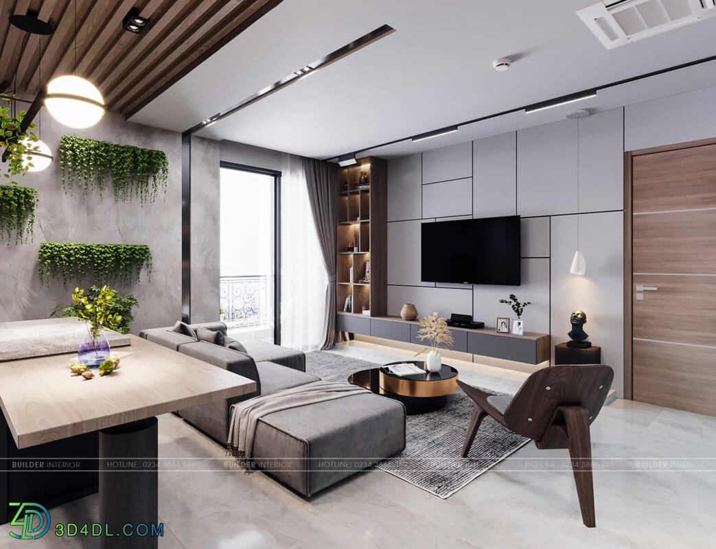 3D Interior Apartment 151 Scene File 3dsmax By QuangHuyTran