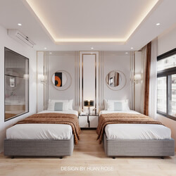 3D Interior Scenes File 3dsmax Model Bedroom 556 By Dinh Van Huan 