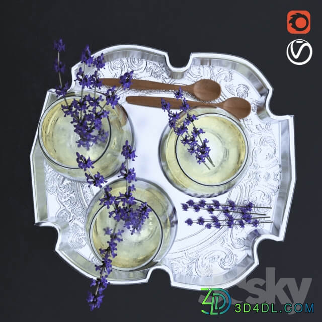 Lavender cocktail