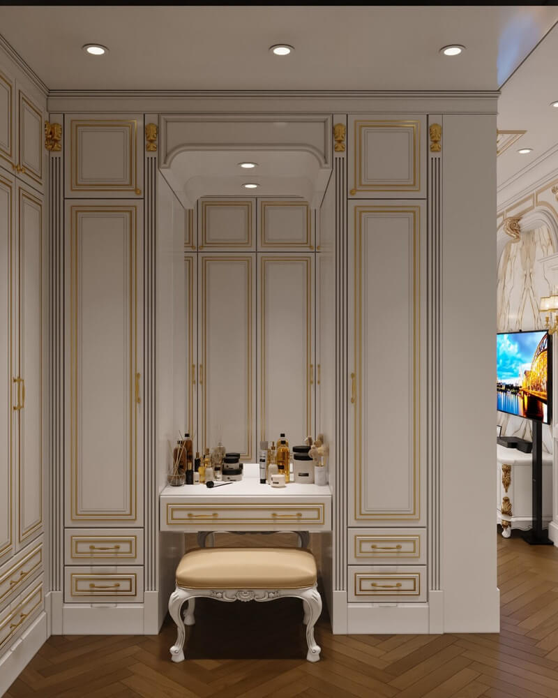  3D Interior Neoclassical Bedroom Model by Hoang Dao Ngoc