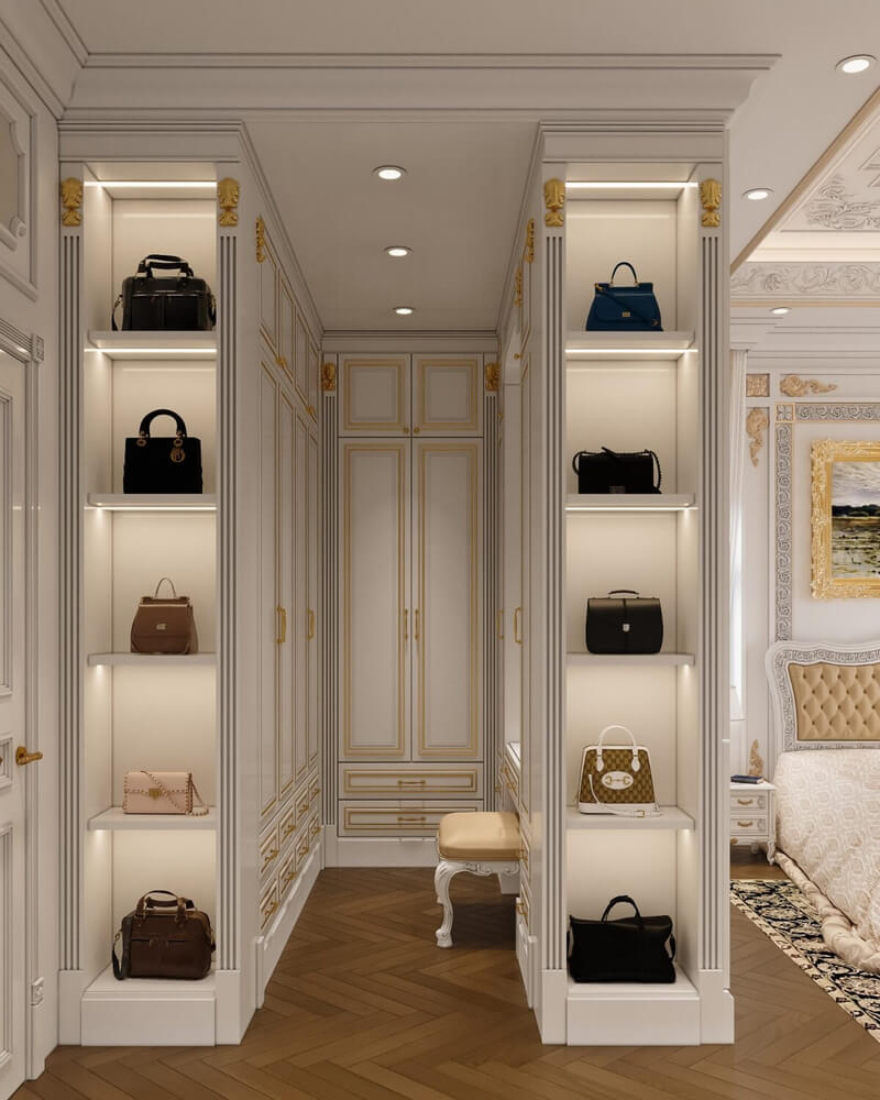  3D Interior Neoclassical Bedroom Model by Hoang Dao Ngoc
