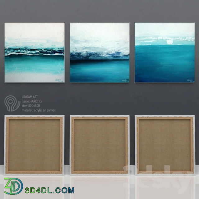 Picture. Series Arctic by LINGAM ART