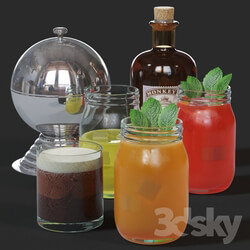 Cocktails small set 