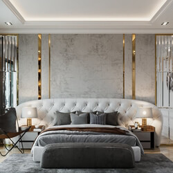 3D Interior Scenes File 3dsmax Model Bedroom 597 By Canh Dao 