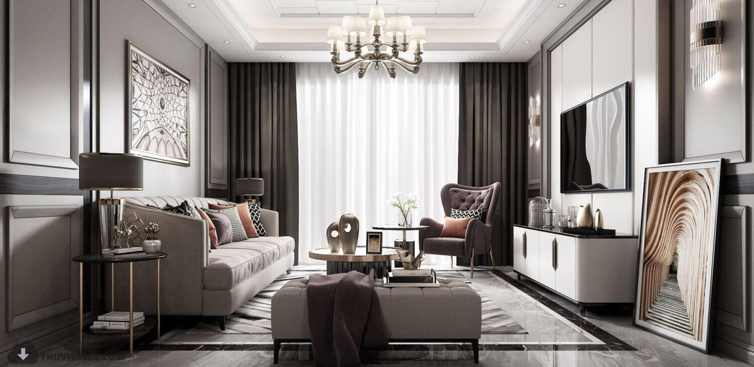  Living Room Interior by Le Anh Tuan