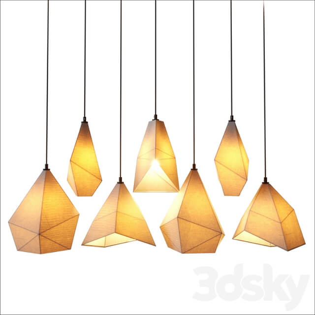 WEAVER Collection Pendant light 3D Models