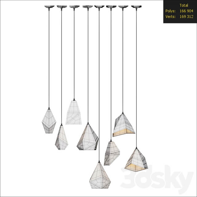 WEAVER Collection Pendant light 3D Models