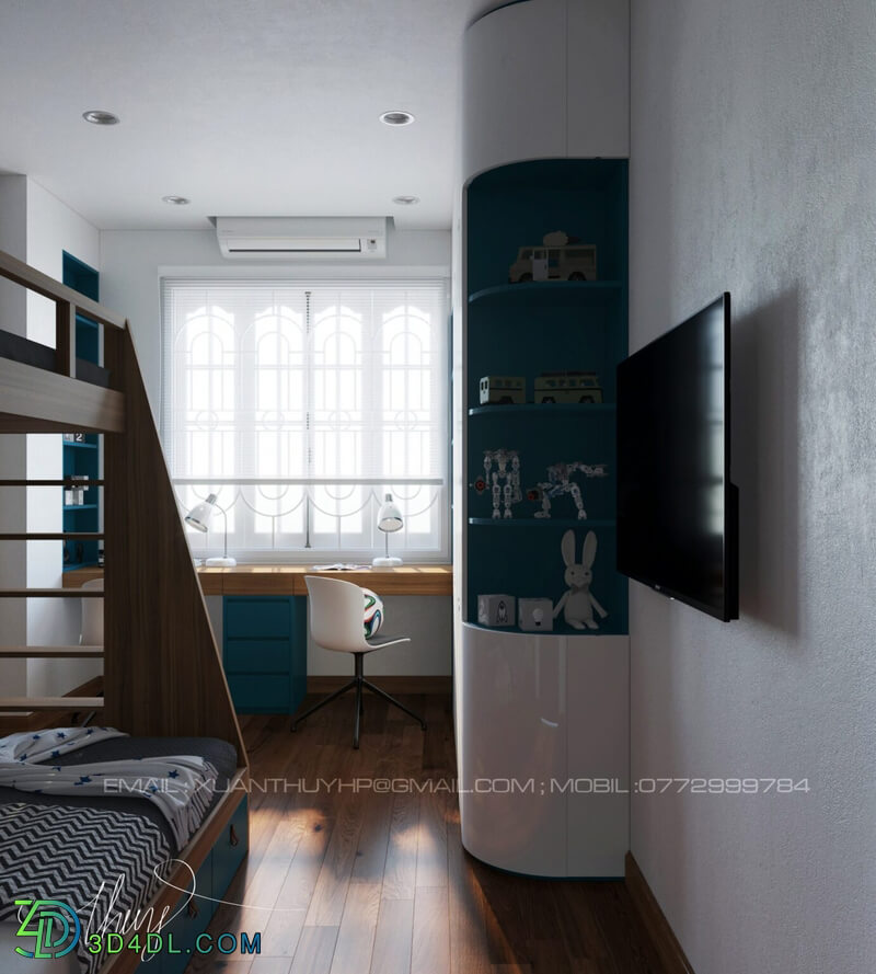 3D Interior Scenes File 3dsmax Model Children Room 13 By Pham Xuan Thuy