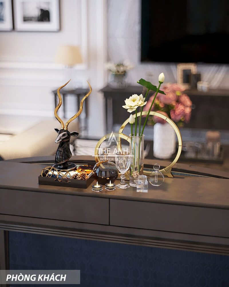  Living Room- Kitchen Interior Model By Luong Anh